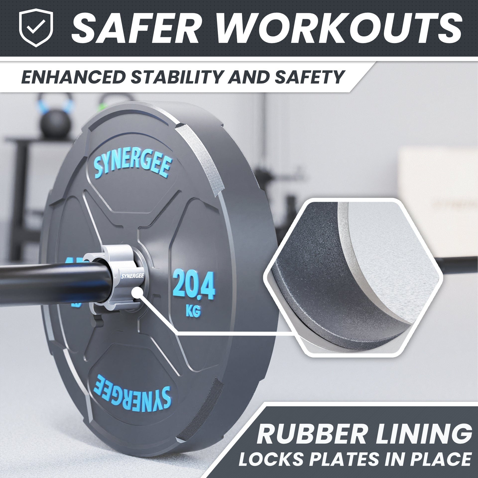 Synergee Collars Synergee Barbell Collars