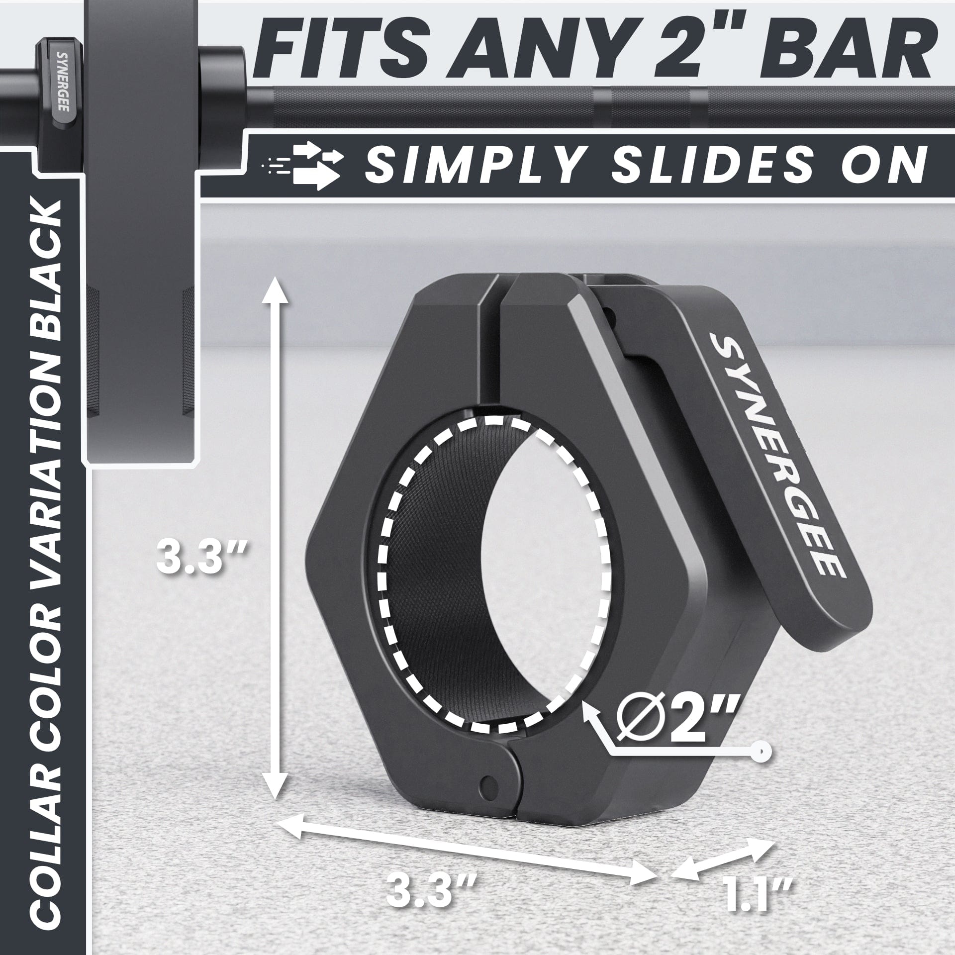 Synergee Collars Synergee Barbell Collars