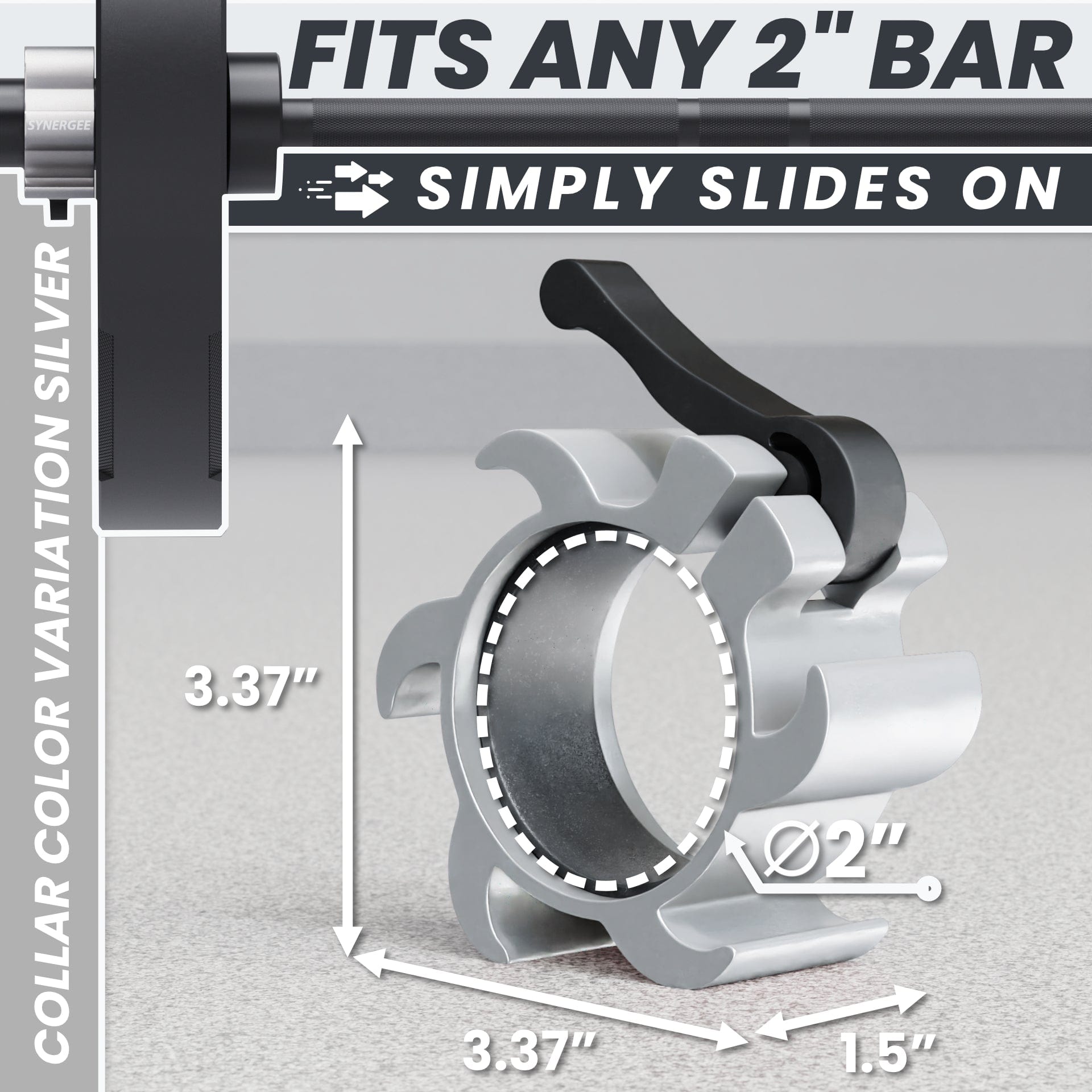 Synergee Collars Synergee Barbell Collars