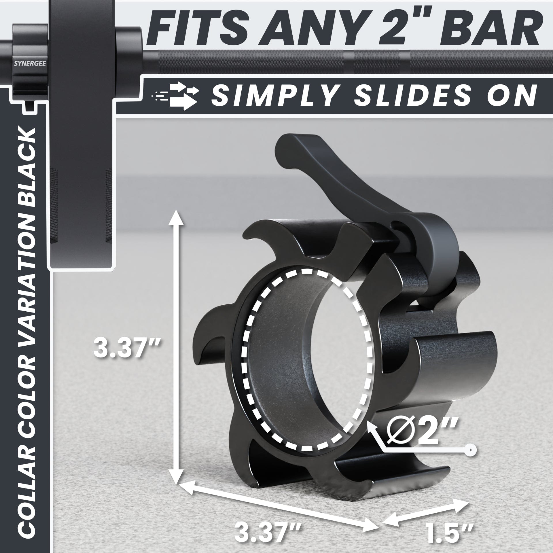 Synergee Collars Synergee Barbell Collars
