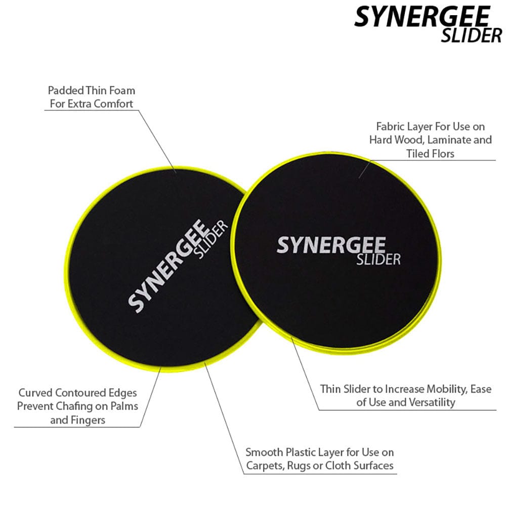 Synergee Core Sliders - Grit Grind Strength