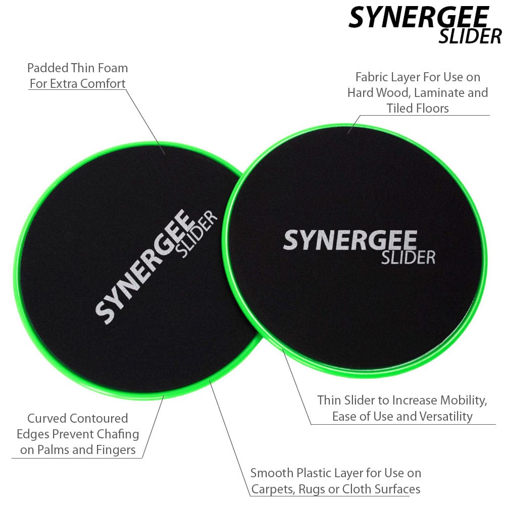Synergee Core Sliders - Grit Grind Strength