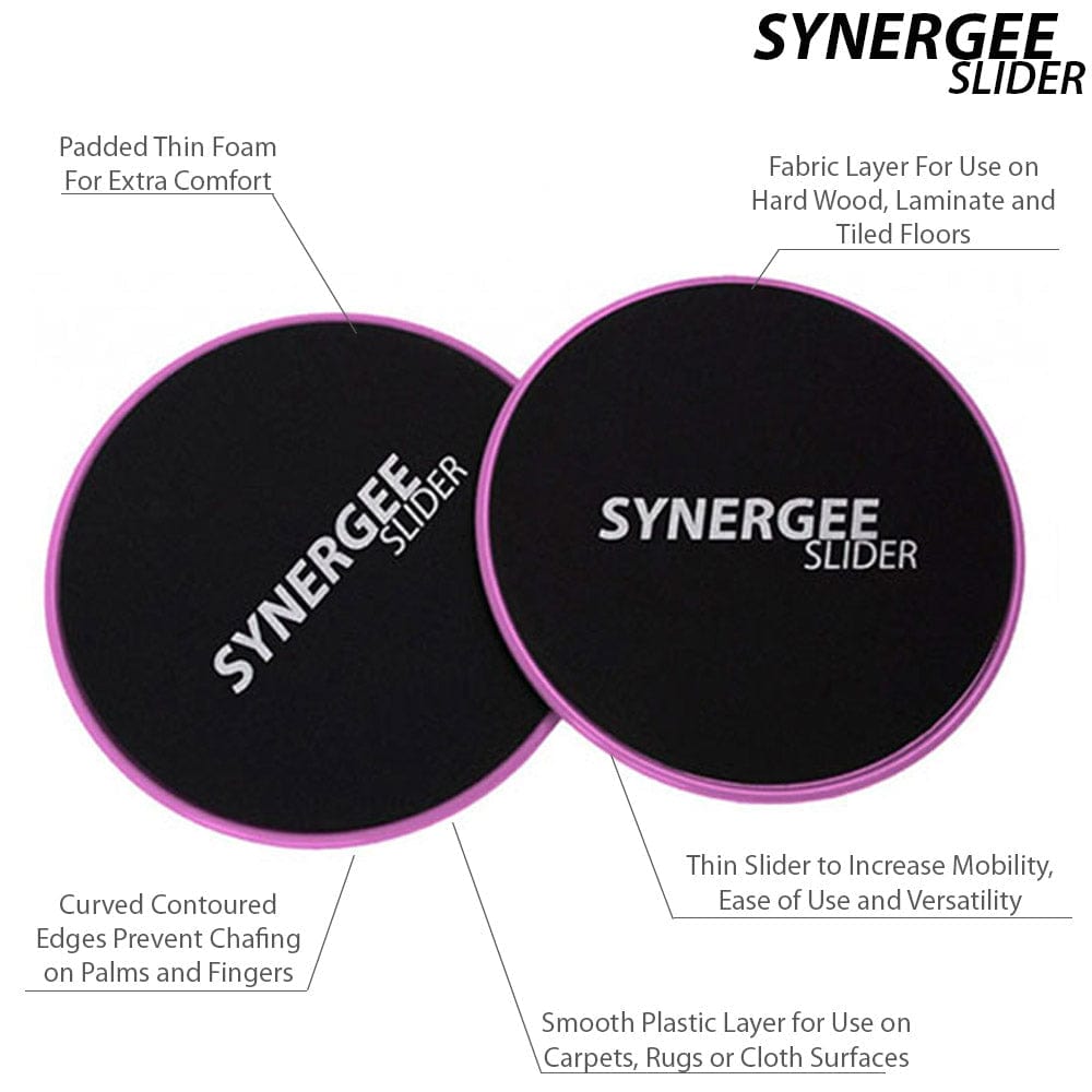 Synergee Core Sliders - Grit Grind Strength