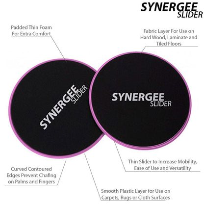 Synergee Core Sliders - Grit Grind Strength