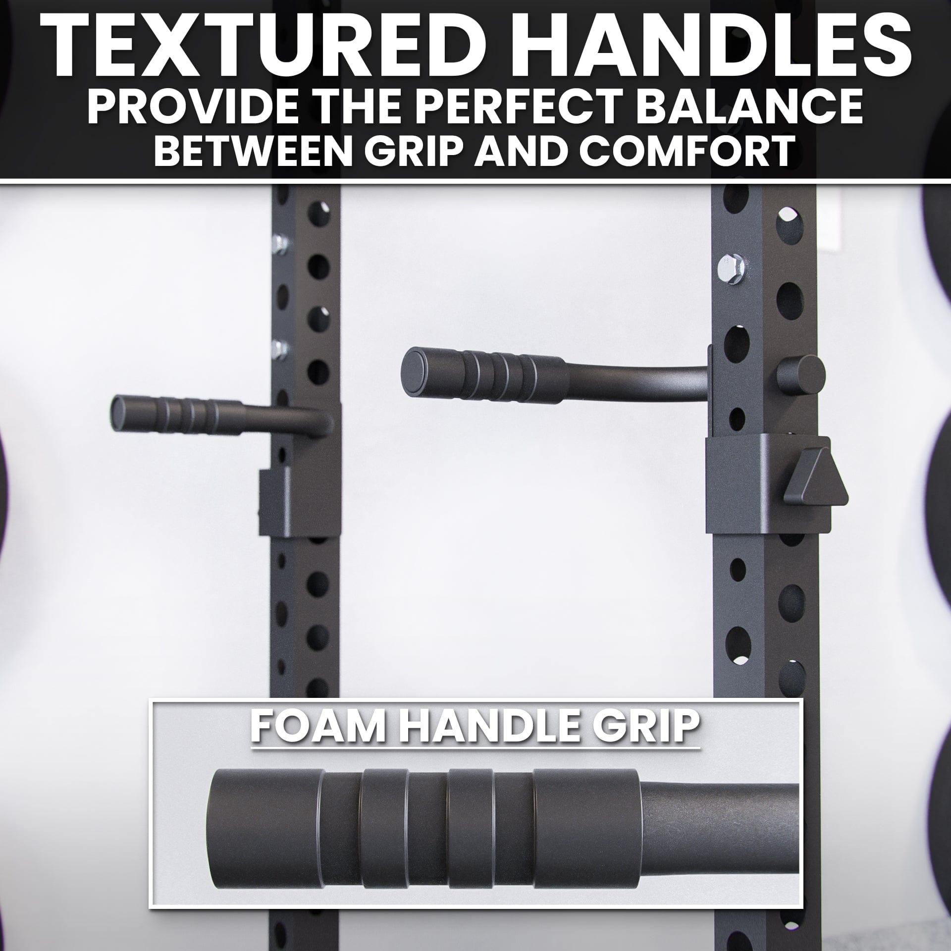 Synergee Dip Handles - Grit Grind Strength