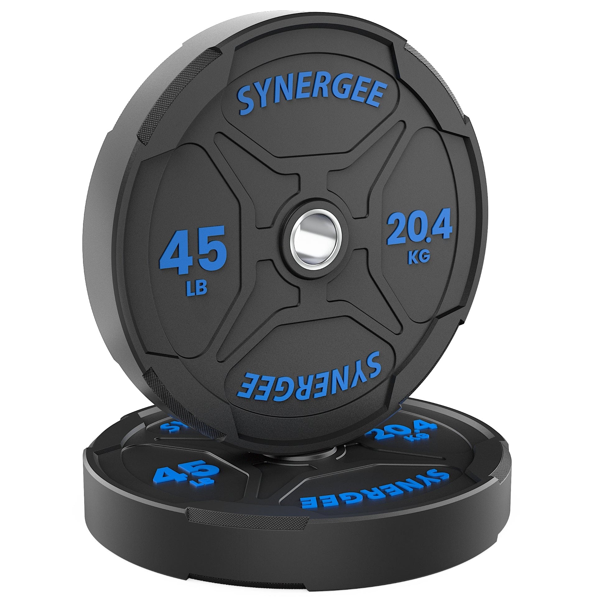 Synergee EZ Grip Bumper Plates - Grit Grind Strength