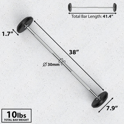 Synergee Fixed Barbell - Grit Grind Strength