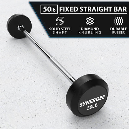 Synergee Fixed Barbell - Grit Grind Strength