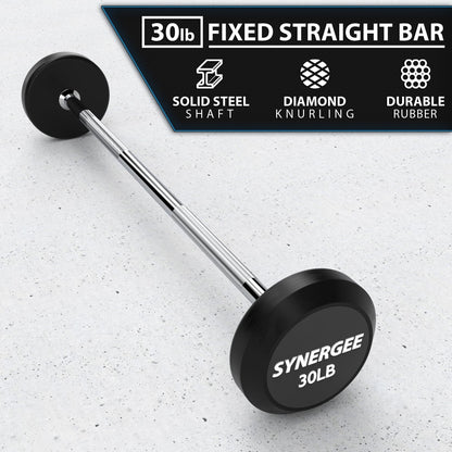 Synergee Fixed Barbell - Grit Grind Strength