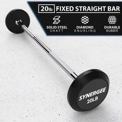 Synergee Fixed Barbell - Grit Grind Strength