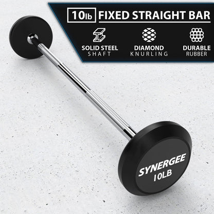 Synergee Fixed Barbell - Grit Grind Strength