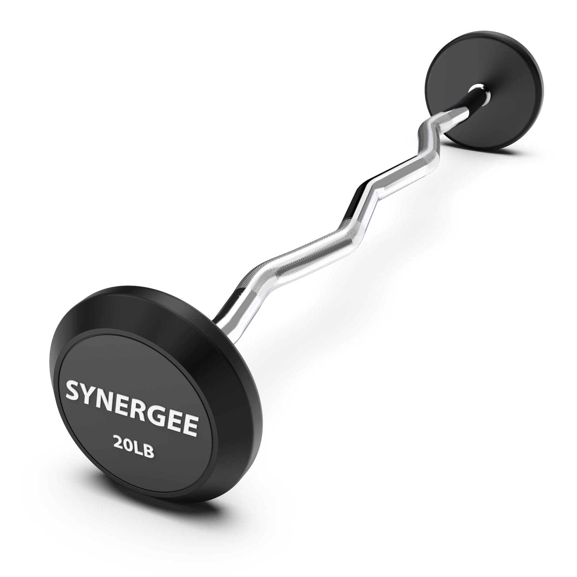 Synergee Fixed Easy Curl Barbell - Grit Grind Strength