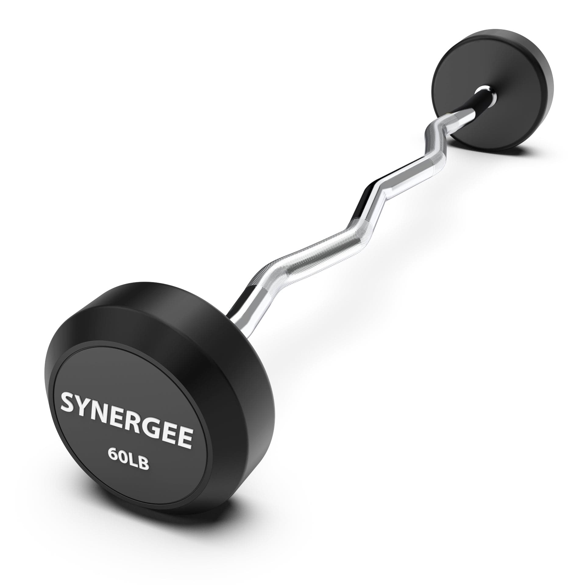 Synergee Fixed Easy Curl Barbell - Grit Grind Strength