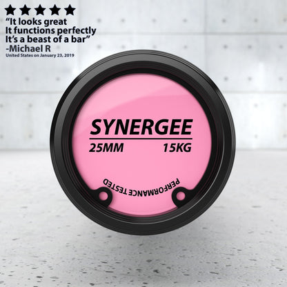 Synergee Games Barbell - Grit Grind Strength