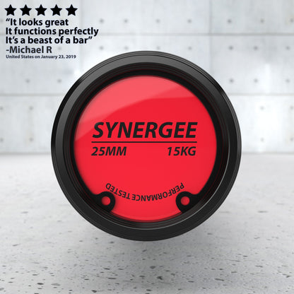 Synergee Games Barbell - Grit Grind Strength