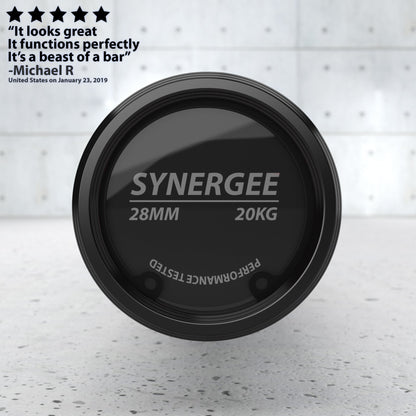 Synergee Games Barbell - Grit Grind Strength