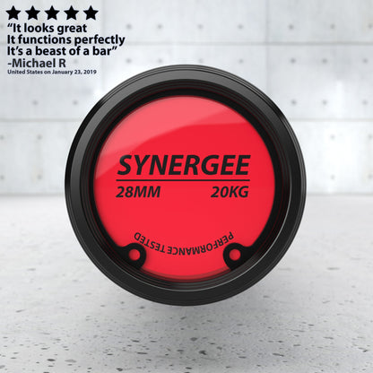 Synergee Games Barbell - Grit Grind Strength