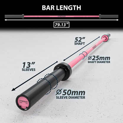 Synergee Games Barbell - Grit Grind Strength