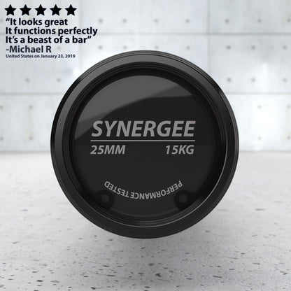 Synergee Games Barbell - Grit Grind Strength
