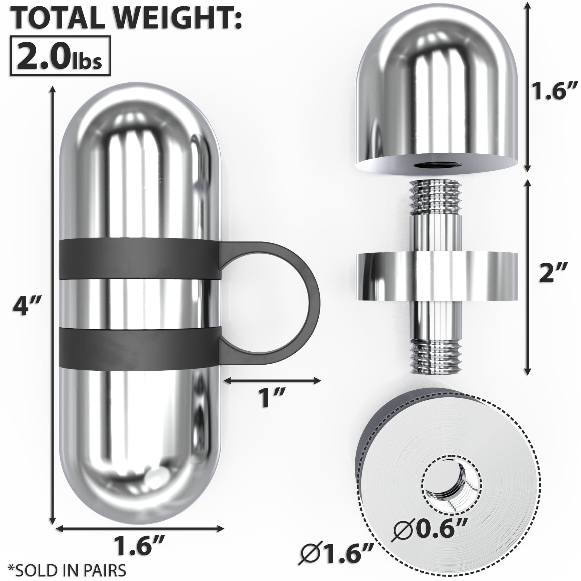 Synergee Hand Weights - Grit Grind Strength