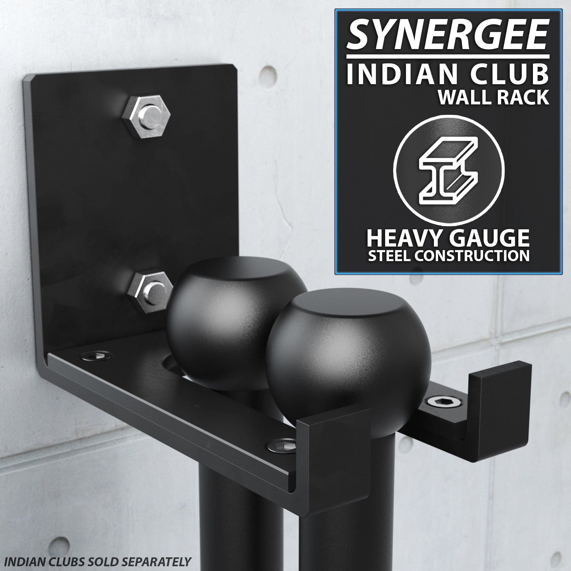 Synergee Indian Clubs - Grit Grind Strength