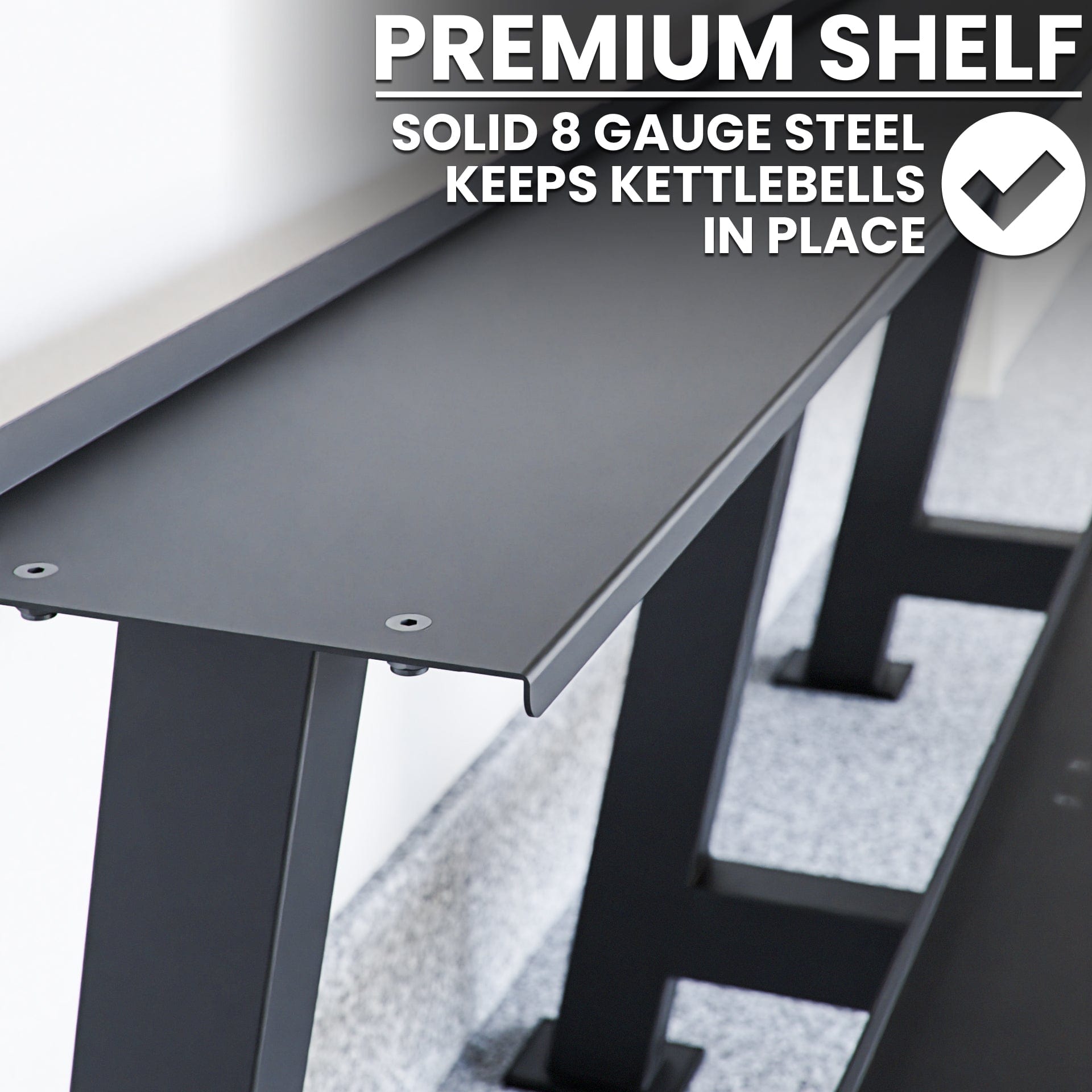 Synergee Kettlebell Storage Rack - Grit Grind Strength