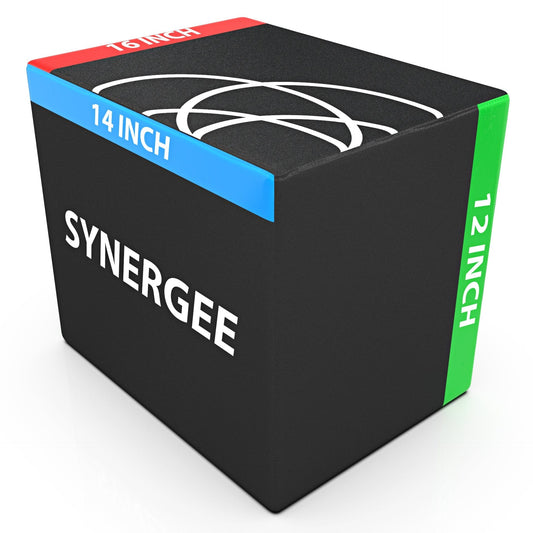 Synergee Plyometrics 16-14-12 Synergee 3-in-1 Soft Plyo Boxes