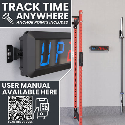 Synergee Programmable Interval Gym Timer - Grit Grind Strength