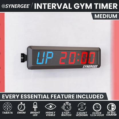 Synergee Programmable Interval Gym Timer - Grit Grind Strength