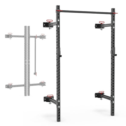 Synergee Rack Black / 79" / 21" Synergee 2200 Series Folding Squat Rack