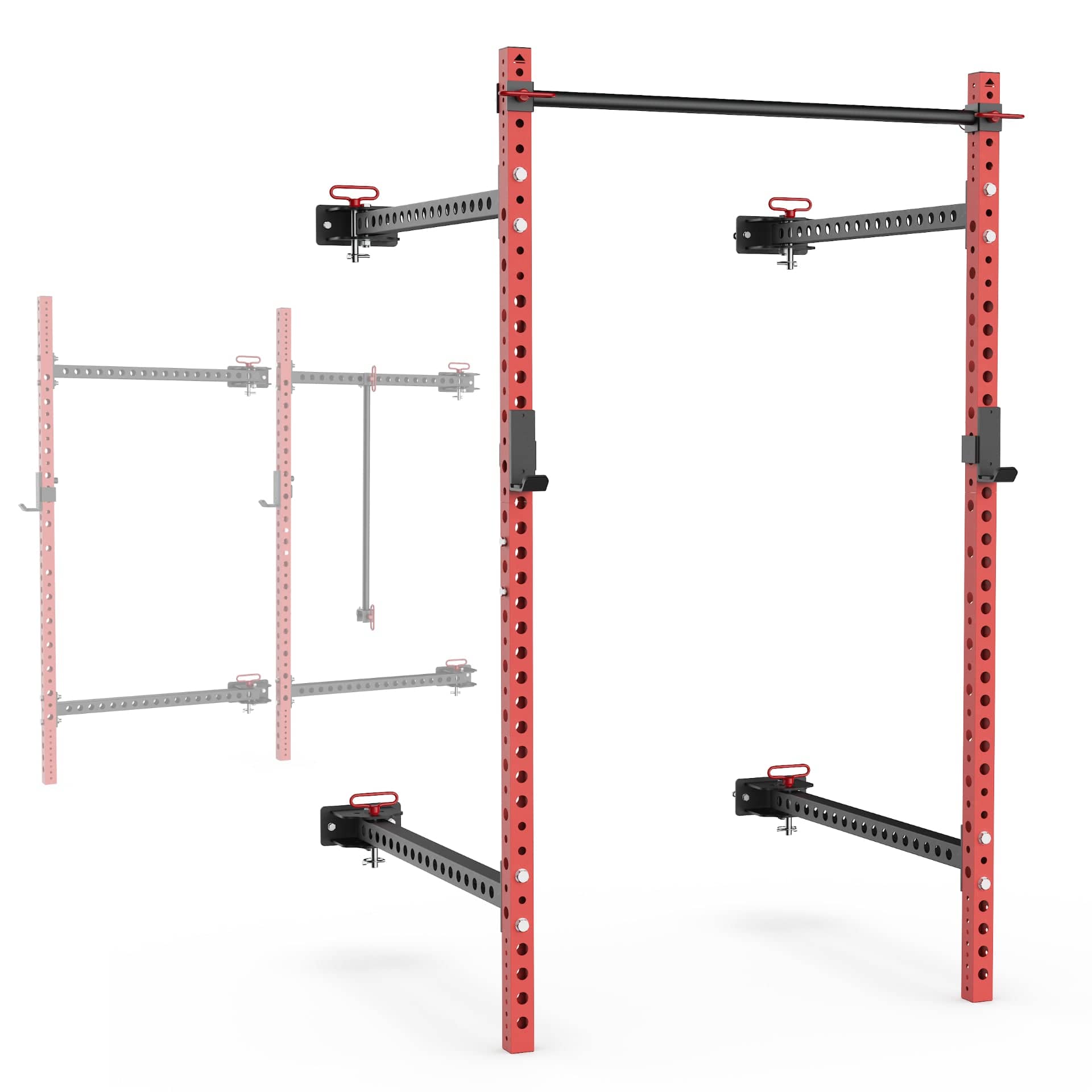 Synergee Rack Red / 79" / 41" Synergee 2200 Series Folding Squat Rack