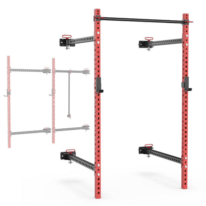 Synergee Rack Red / 79" / 41" Synergee 2200 Series Folding Squat Rack