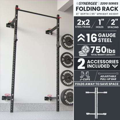 Synergee Rack Synergee 2200 Series Folding Squat Rack