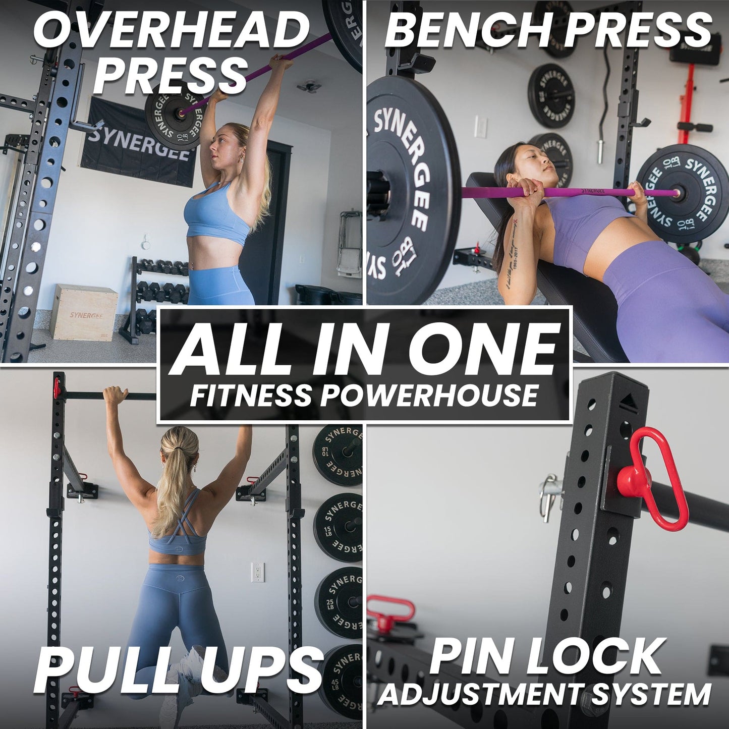 Synergee Rack Synergee 2200 Series Folding Squat Rack