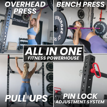 Synergee Rack Synergee 2200 Series Folding Squat Rack