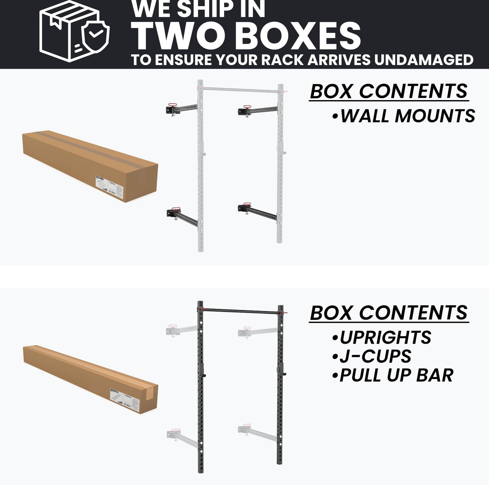 Synergee Rack Synergee 2200 Series Folding Squat Rack