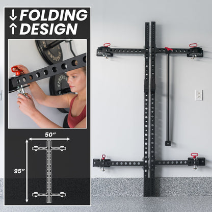 Synergee Rack Synergee 2200 Series Folding Squat Rack