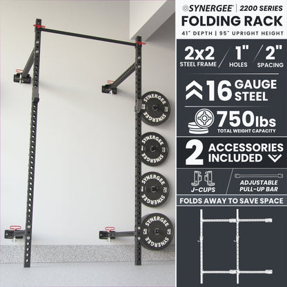 Synergee Rack Synergee 2200 Series Folding Squat Rack