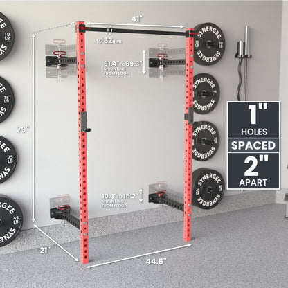 Synergee Rack Synergee 2200 Series Folding Squat Rack