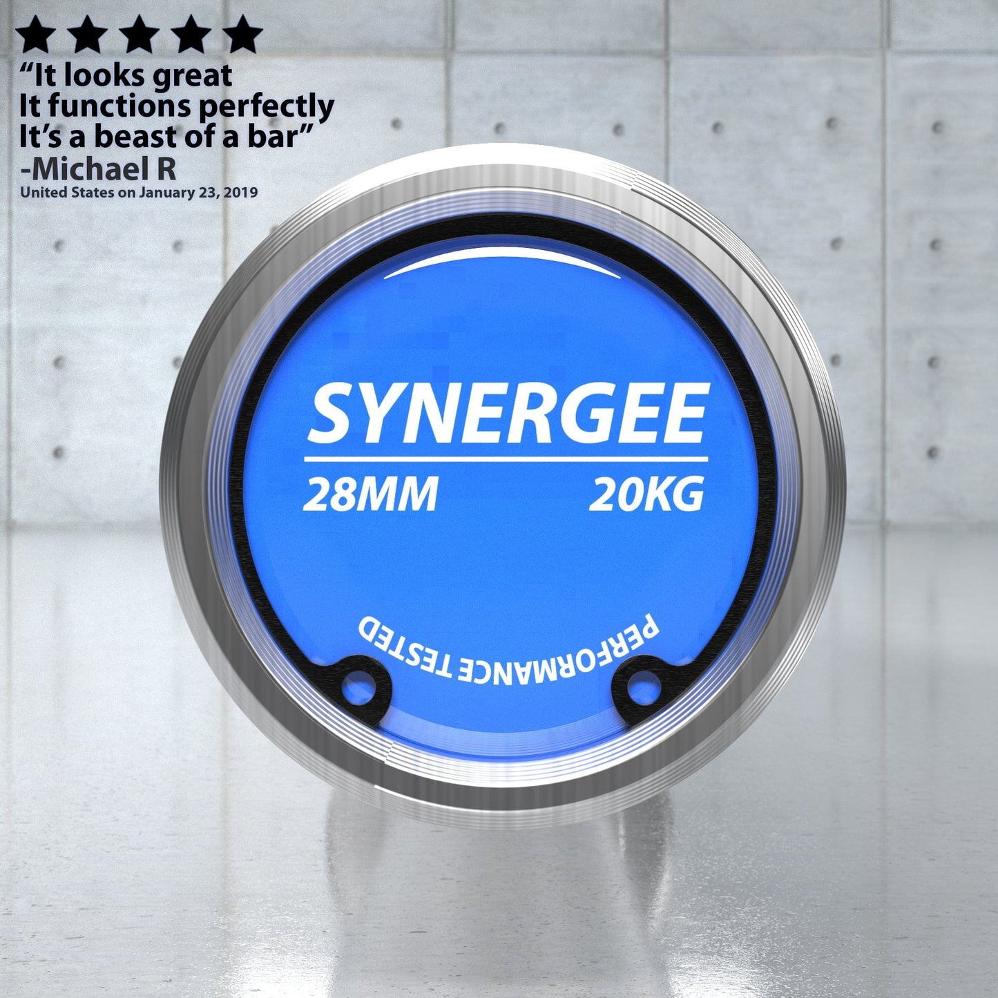 Synergee Regional Barbell - Grit Grind Strength