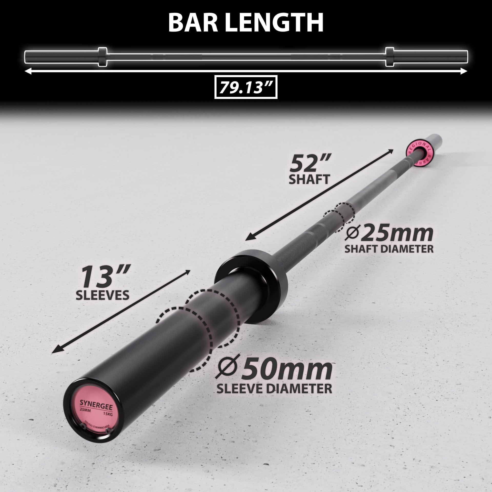 Synergee Regional Barbell - Grit Grind Strength