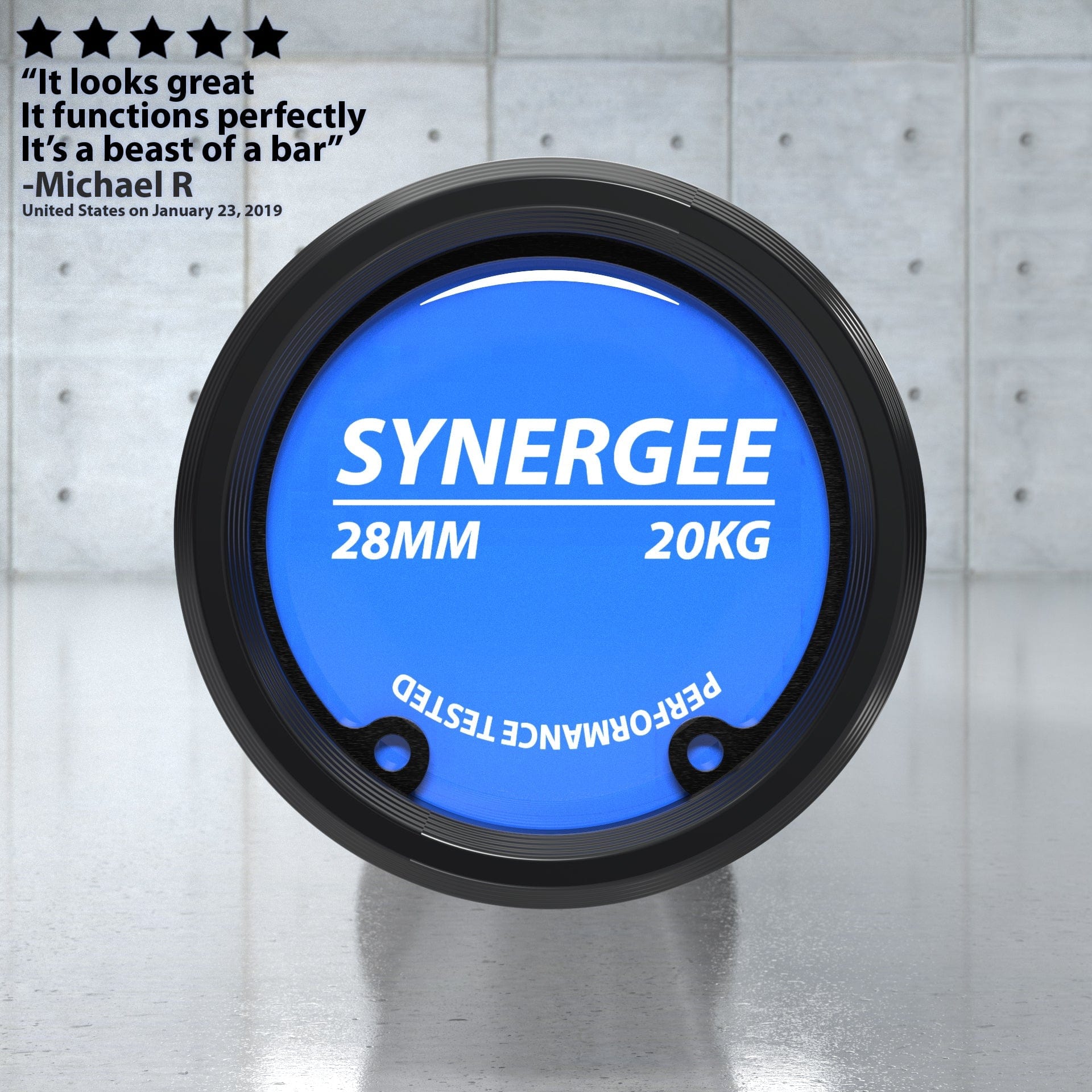 Synergee Regional Barbell - Grit Grind Strength