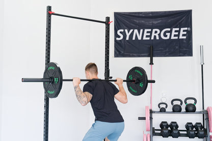 Synergee Rhino Powerlifting Barbell - Grit Grind Strength