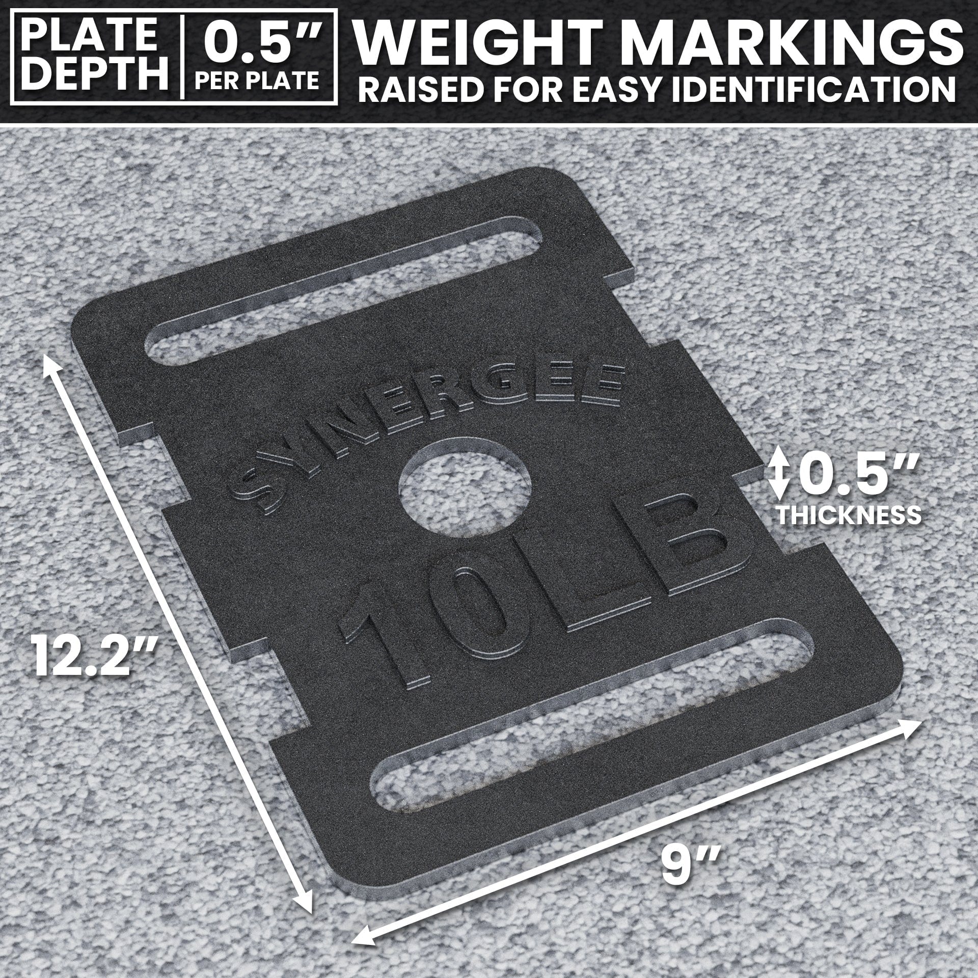 Synergee Ruck Weights - Grit Grind Strength