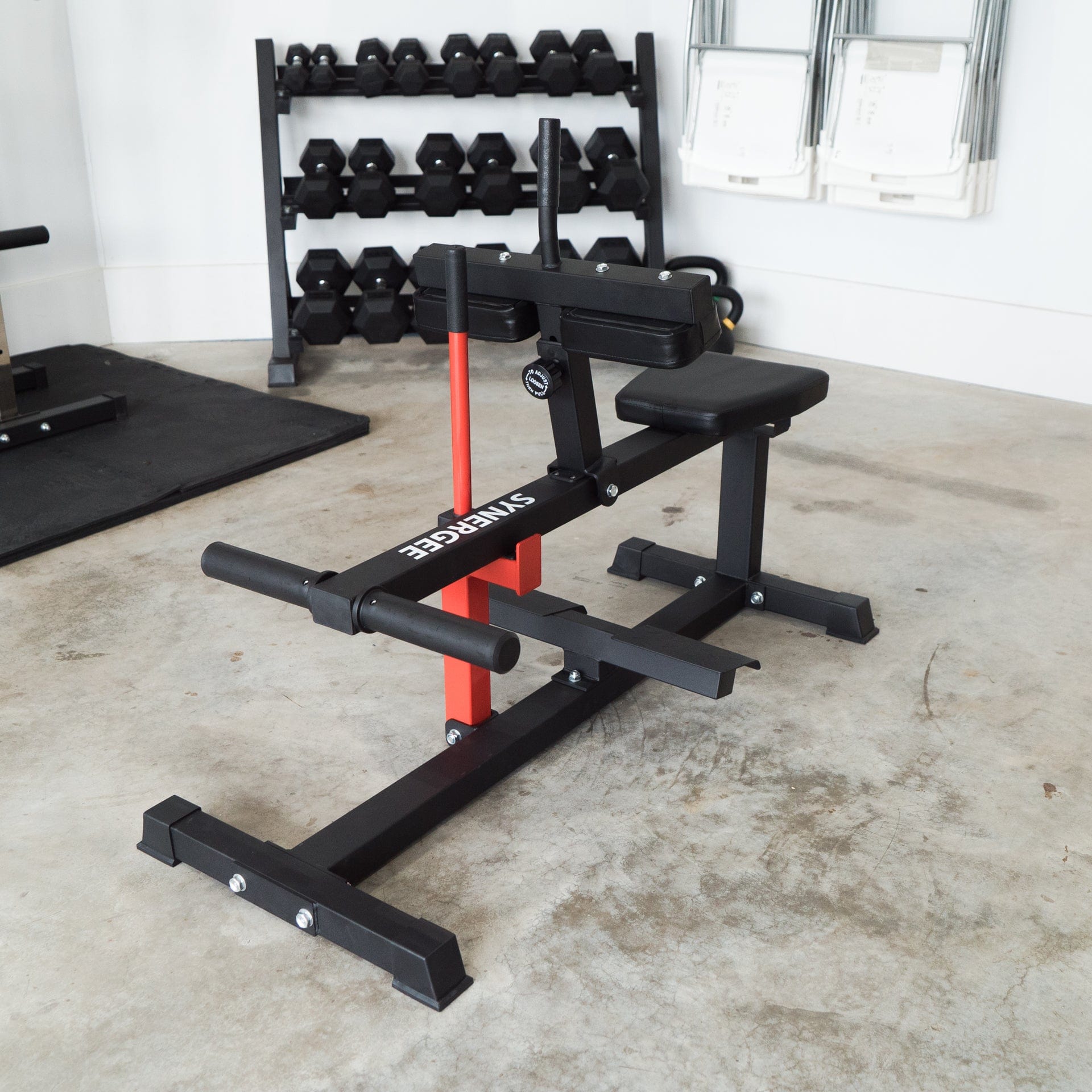 Synergee Seated Calf Raise Machine - Grit Grind Strength