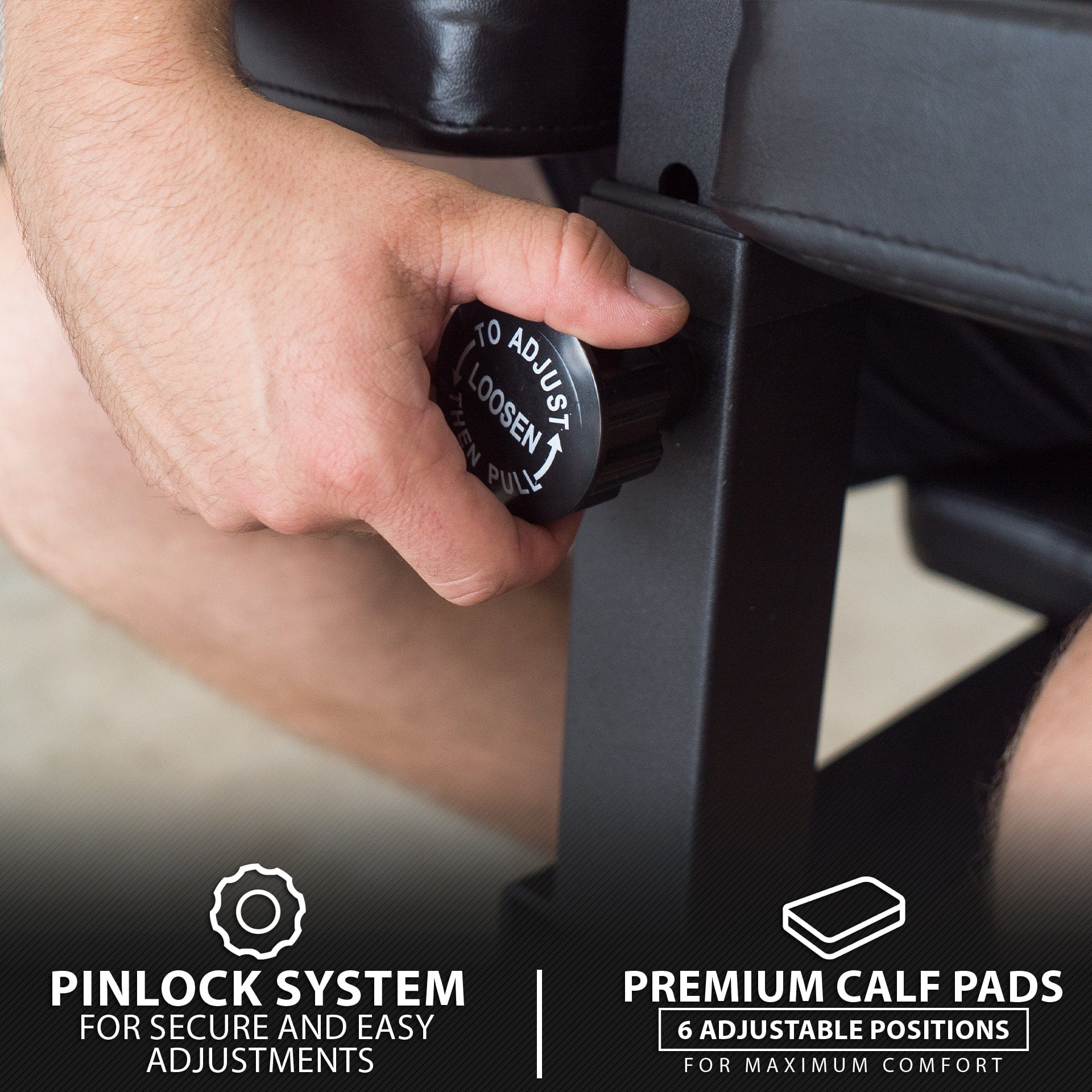 Synergee Seated Calf Raise Machine - Grit Grind Strength