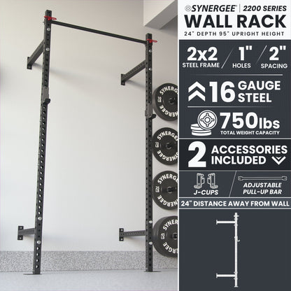 Synergee Synergee 2200 Series Wall Mounted Squat Rack