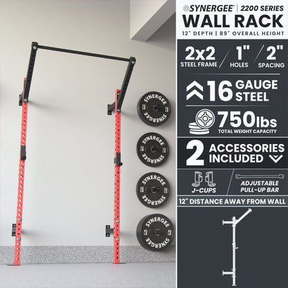 Synergee Synergee 2200 Series Wall Mounted Squat Rack