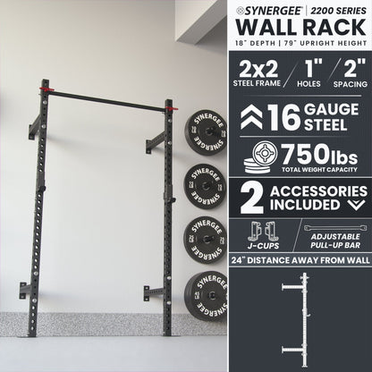 Synergee Synergee 2200 Series Wall Mounted Squat Rack