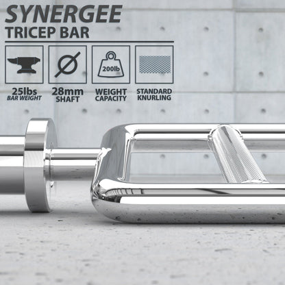 Synergee Tricep Bar - Grit Grind Strength